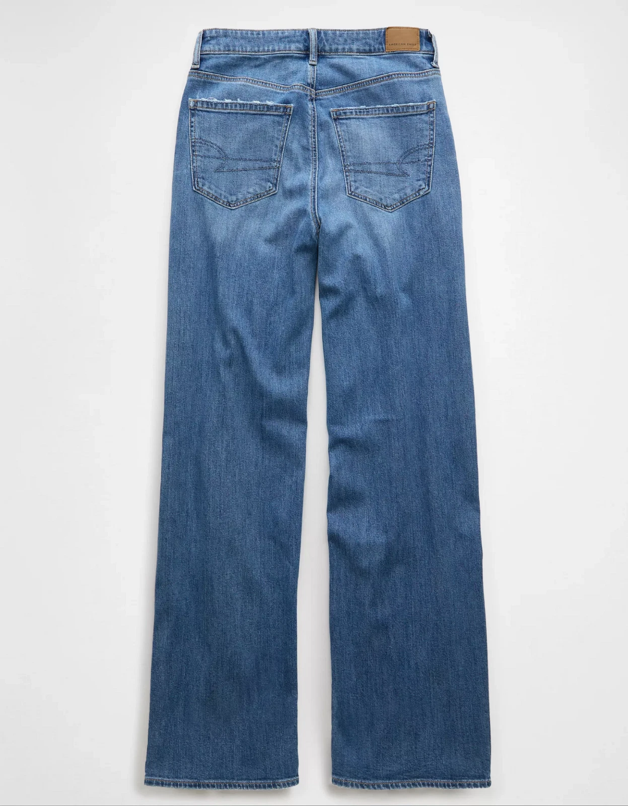 AE Dreamy Drape Stretch Super High-Waisted Baggy Wide-Leg Jean - Image 5